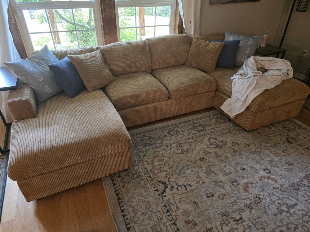 Camel Colored Sectional