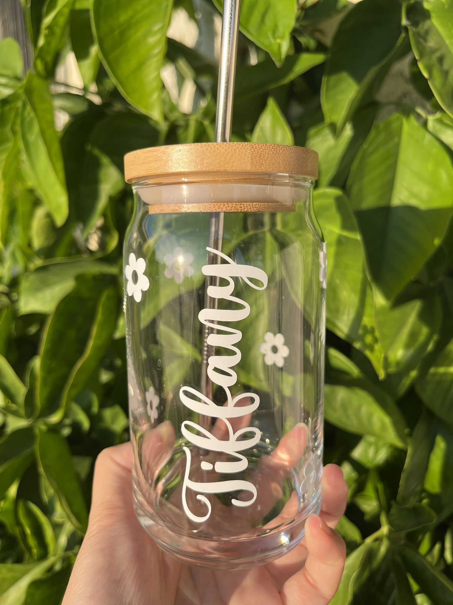 16 oz. Custom Glass Cup – craftsbycheata