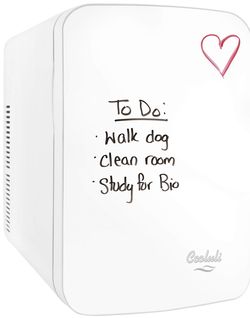 Cooluli 15L Mini Fridge Cooler & Warmer – Whiteboard Door
