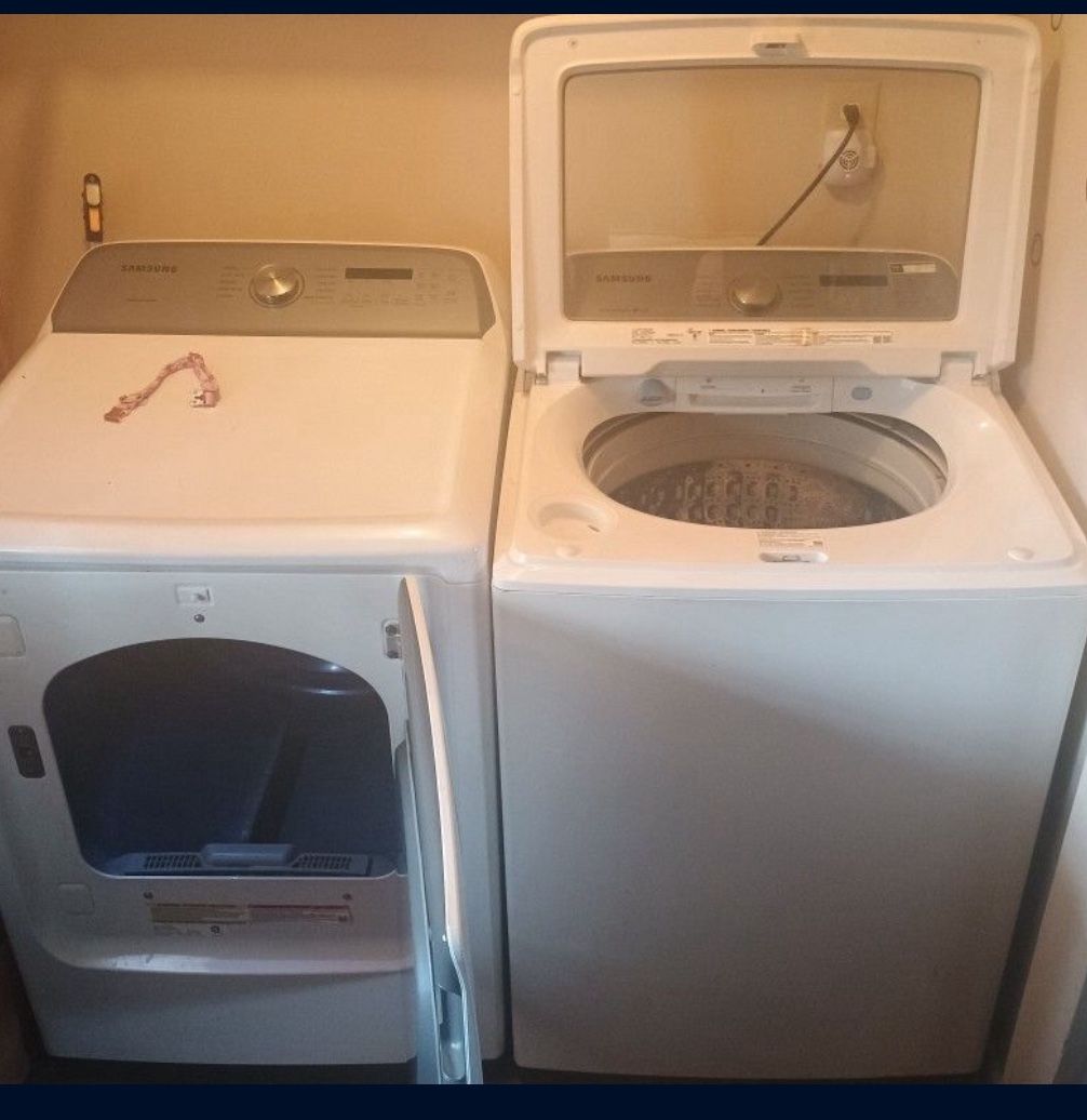 Samsung Washer & Samsung Dryer