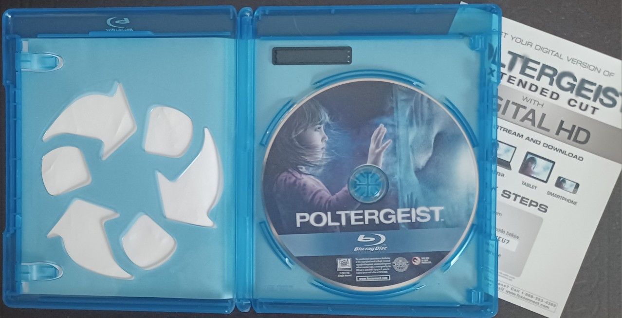 POLTERGEIST -2015 Extended Cut - BLU-RAY for Sale in St