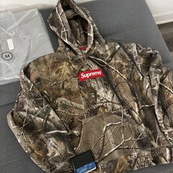 Supreme Box Logo Camo Hoodie Size Médium