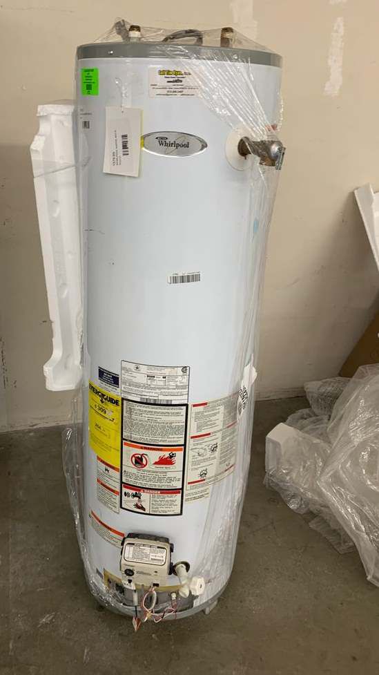 40 Gallon Whirlpool water heater with warranty RG