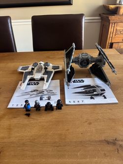 Lego Star Wars Mandalorian vs Tie Interceptor