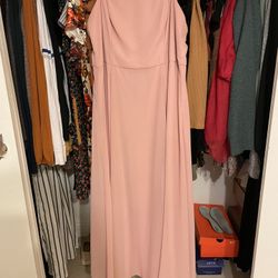 Pink Bridesmaid Or Prom Dress