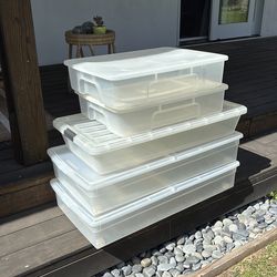 PLASTIC TOTES/STORAGE BINS