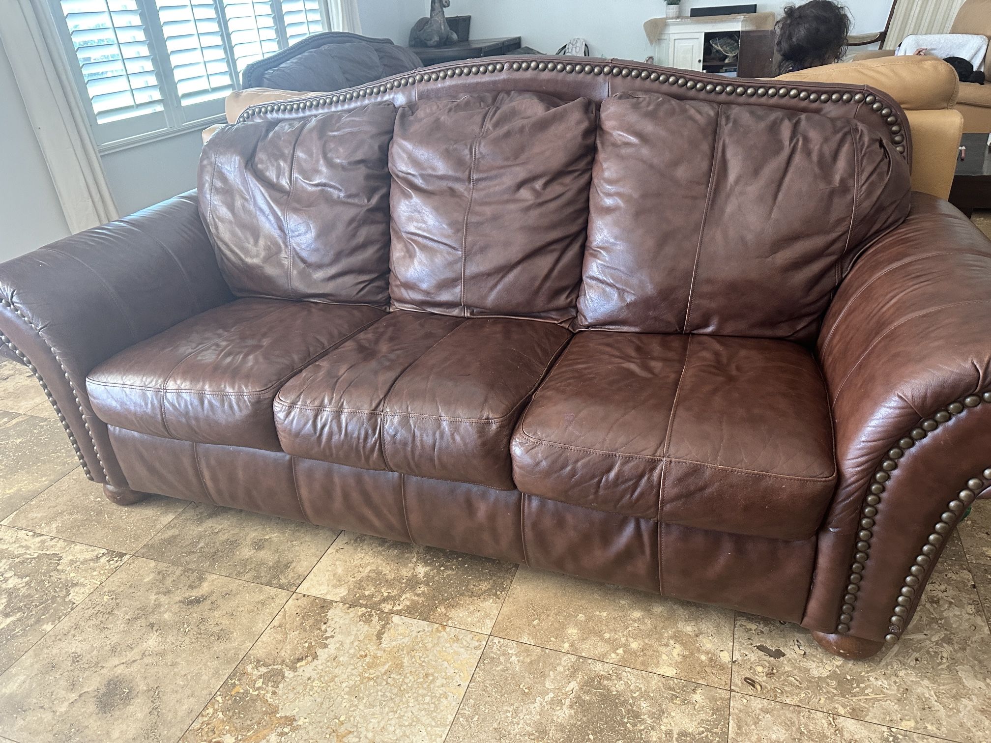 Leather Couches 