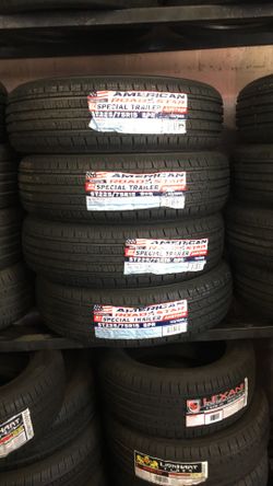 4 Brand New Trailer Tires ST 225/75r15 American Road star 