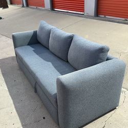 Modern Light blue  Sleeper Sofa – Pull-Out Bed – Clean