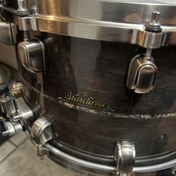  TAMA STARCLASSIC G-MAPLE SNARE 14X8 CHERRY BLACK
