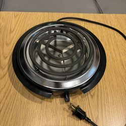 Brand New Toastmasters Single Burner Electric Hot Plate