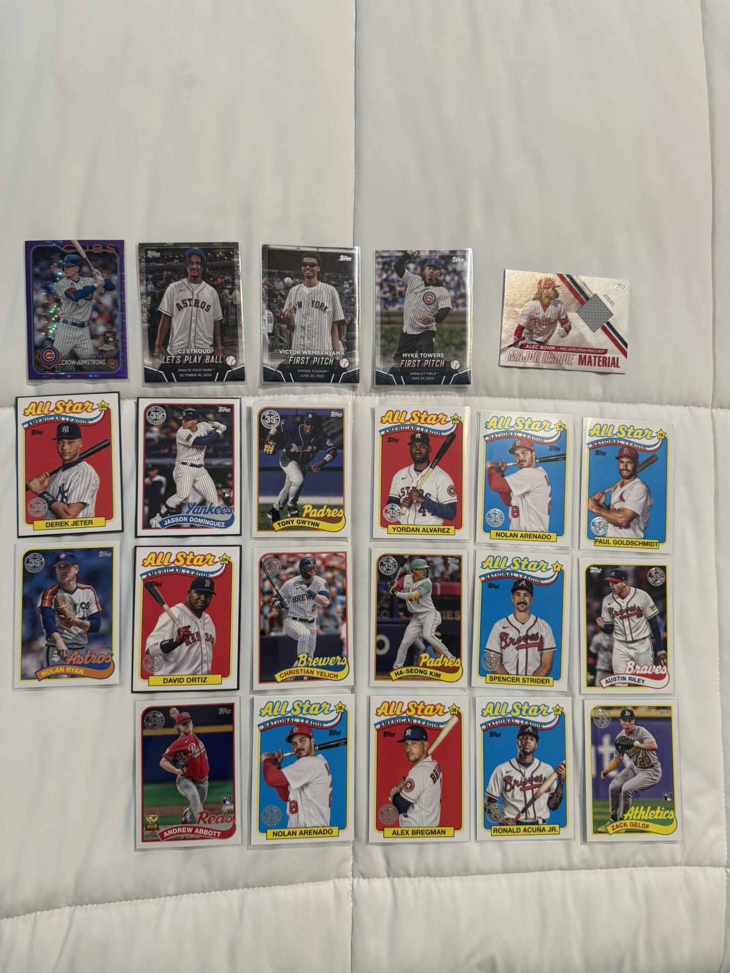 Topps Baseball cards