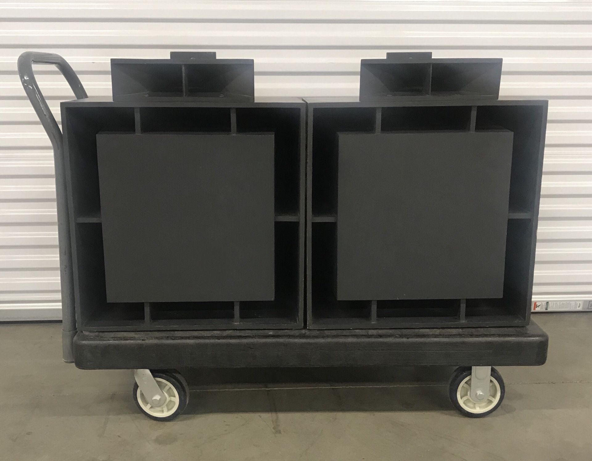 Vintage Frazier Dixielander Speakers - Original Wooden Horns - Fully Restored