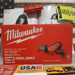 NEW MILWAUKEE M12 HACKZALL 