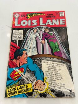 Superman's Girl Friend Lois Lane #90 Feb.1969 DC Comics Neal Adams cover VG-
