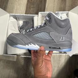 Air Jordan 5 Wolf Greys 🐺 SIZE: 6.5
