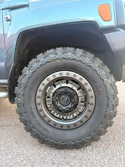 17x8.5 Black Rhino Wheels And Tires 295/70/17 Radar X MT