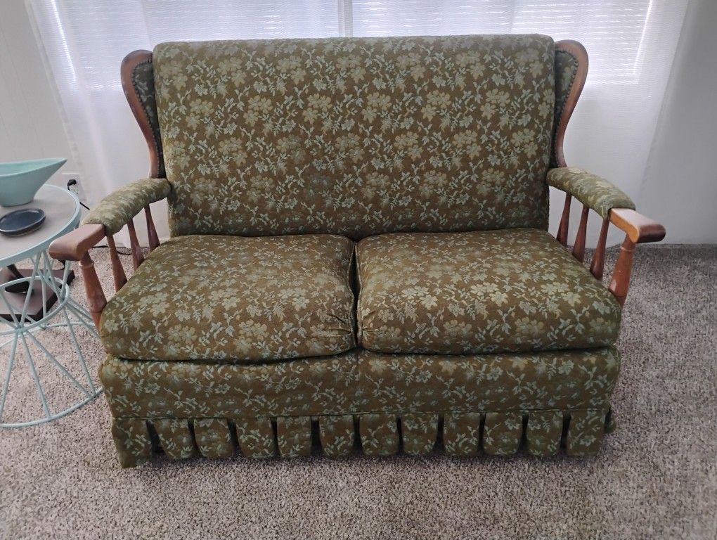 Mid Century Modern Rocking Loveseat $49