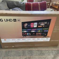 50” LG UHD AI 4K BRAND NEW