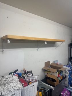 Garage shelf