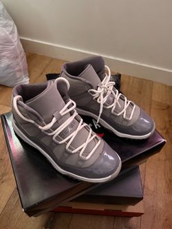 Air Jordan 11 Cool Grey High-Top Sneakers