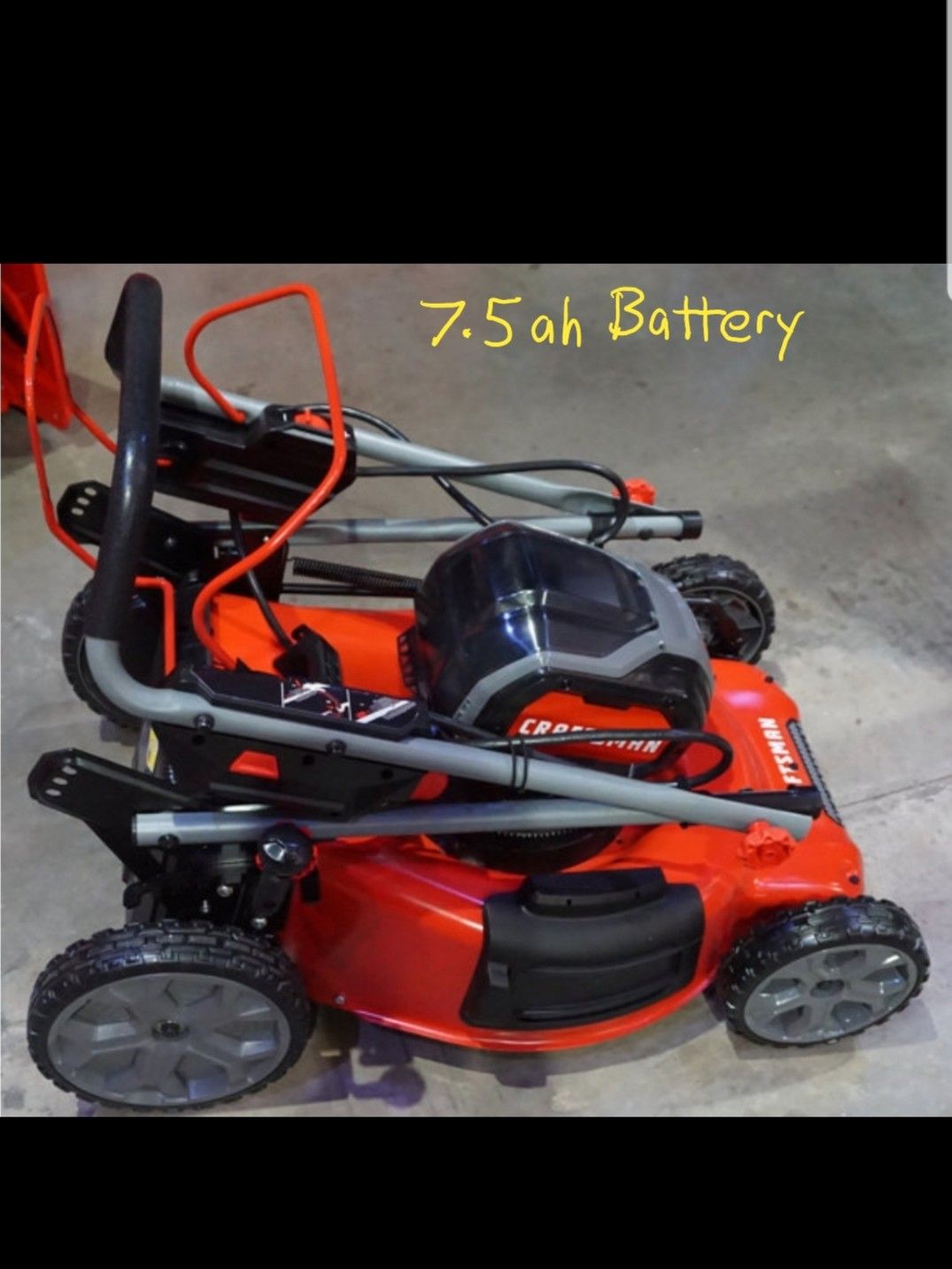 Craftsman V60* CORDLESS 21IN. 3IN1 SELFPROPELLED LAWN MOWER KIT (7