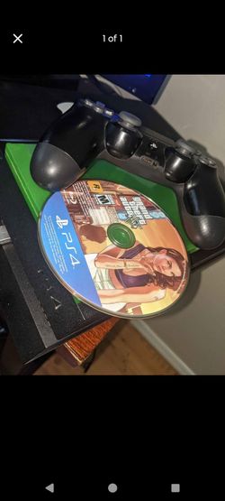 Ps4 With Games And Controller