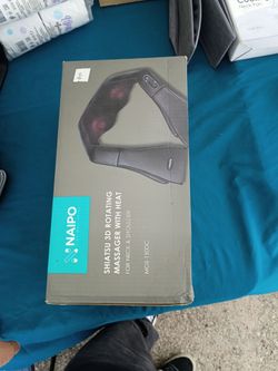 Shiatsu 3D Rotating Massager with Heat