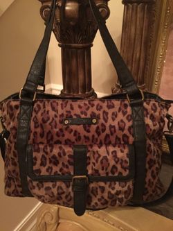 Hurley tiger print tote