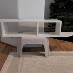 White Floating Shelf