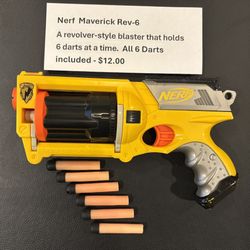 Nerf Maverick Rev-6