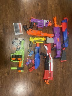 Nerf Gun Lot 