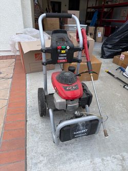 Husky 3000 PSI Gas Pressure Washer Honda GC Co V190
