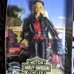 Harley-Davidson Barbie ~ Limited Edition ~ First Edition Unopened Box  RARE FIND