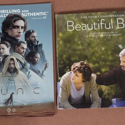 Timothee Chalamet LOT: Dune 2021 FYC Blu-ray  Zendaya + Beautiful Boy DVD