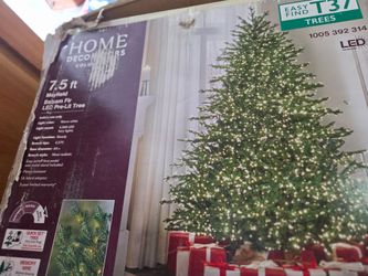 Home Decorators 7.5 ft Mayfield Balsam Fir LED Pre-Lit Tree