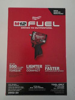 Milwaukee M12 Impact Wrench 3/8