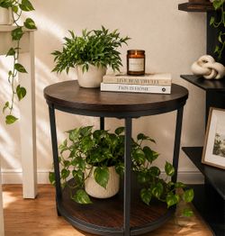 2-Tier Accent Table – Perfect for Living Room or Bedroom