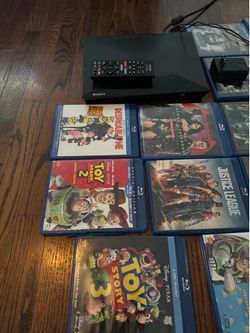 Sony Blu-Ray Player and action/enter. Harry Potter Collection