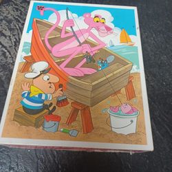 Pink Panther Puzzle Kids Childs Whitman