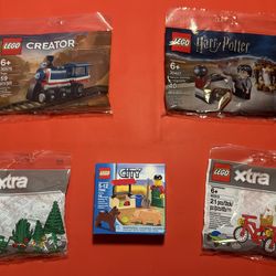 5 New & Sealed Lego Set Bundle! Farmer, Harry Potter, Botanicals, etc.