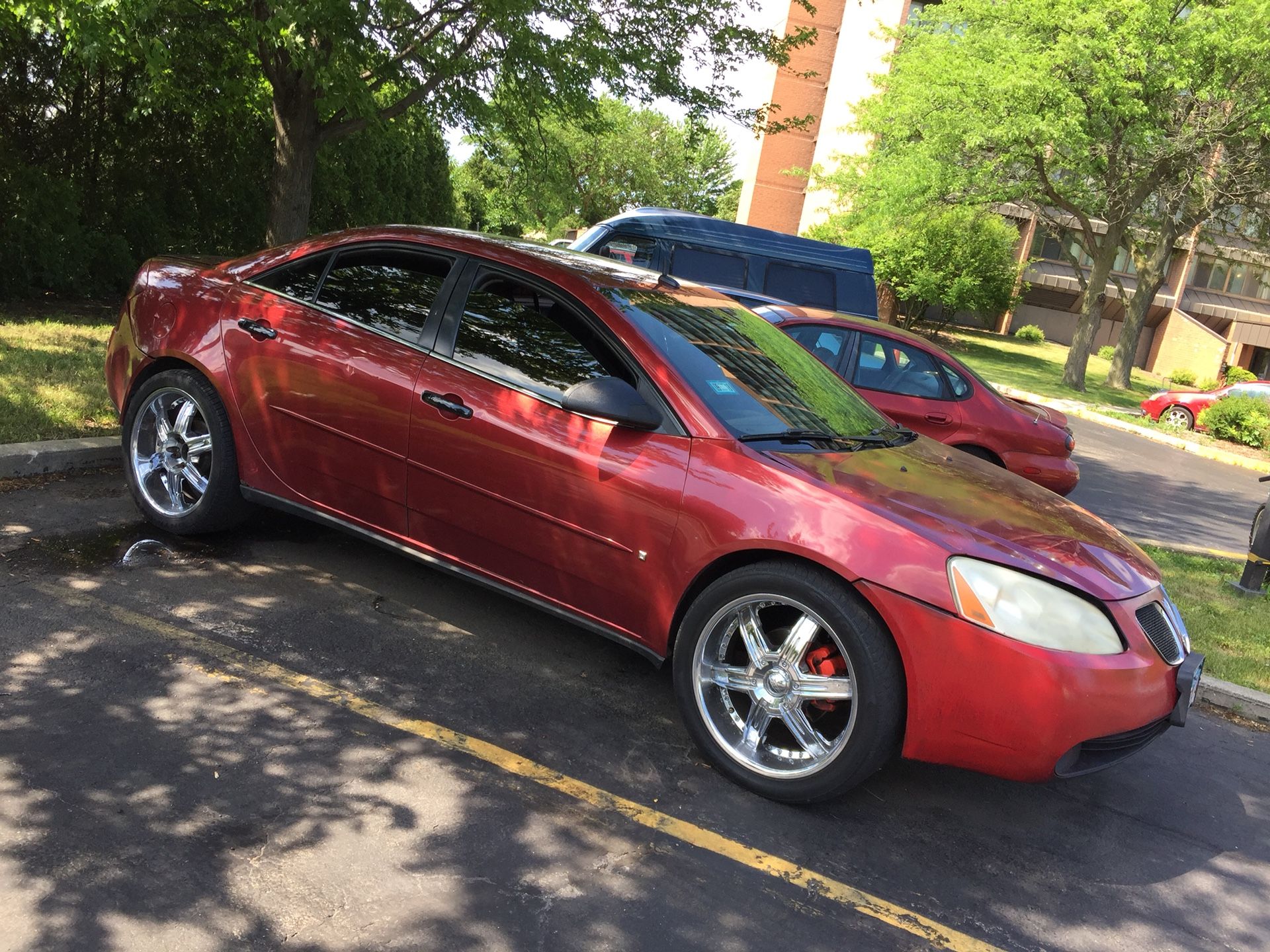 2008 Pontiac G6 great car 20 inch rims included