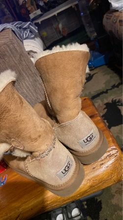 Ugg’s size 7 back has been sewed up