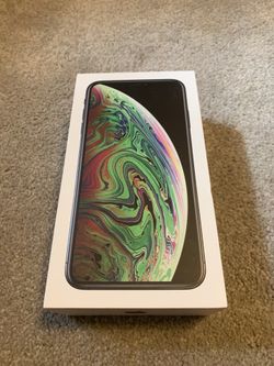 apple 64gb iPhone XS Max space gray box