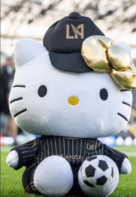 LAFC Hello kitty Plushie