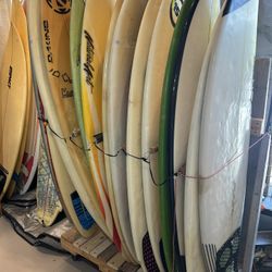 Surfboards at Catchawave SurfShop in Coconut Grove