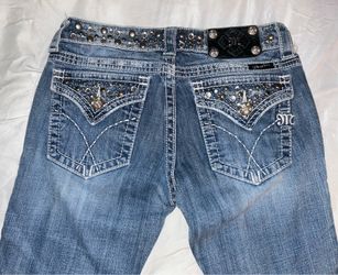 Miss Me Woman’s Studded Denim Jeans - 28