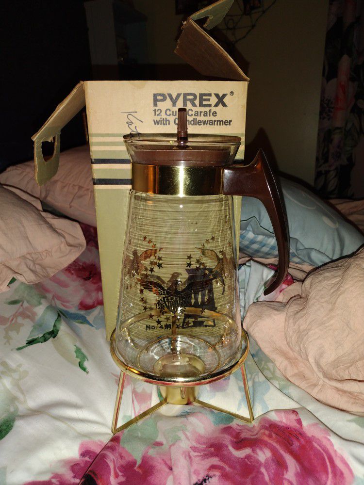 Vintage Coffee Warmer Carafe