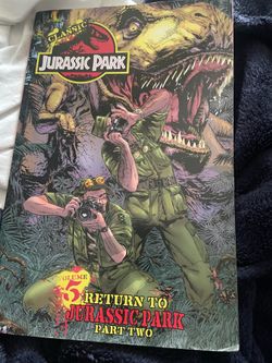 Rare classic Jurassic park return to Jurassic park part 2 volume 5