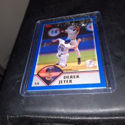 2003 Topps Card Number 400 Derek Jeter